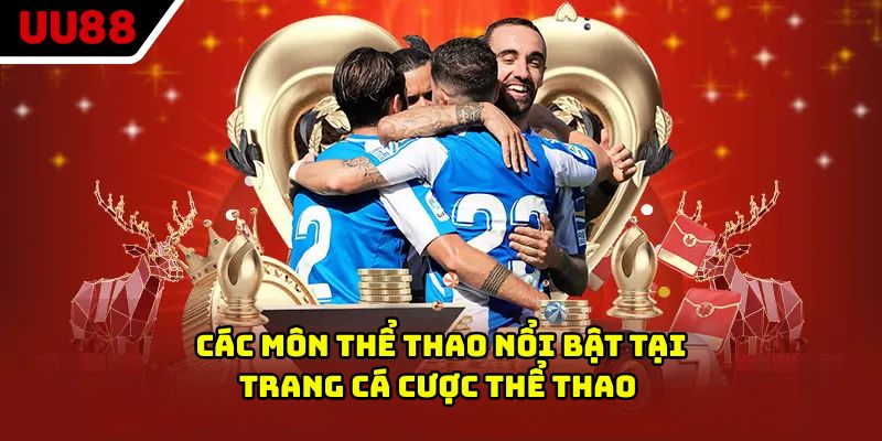 Các môn thể thao nổi bật tại trang cá cược thể thao