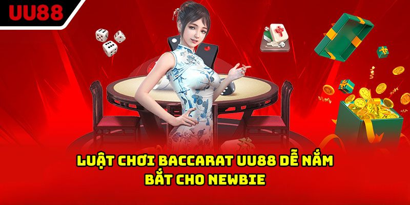 Luật chơi Baccarat UU88 dễ nắm bắt cho Newbie