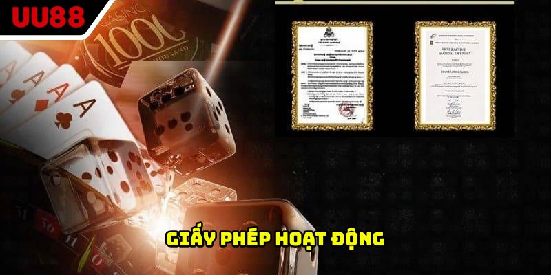 Giấy phép hoạt động