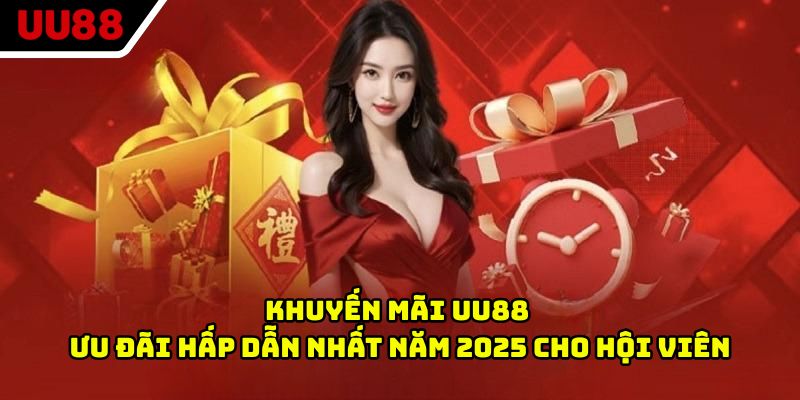 Khuyến Mãi UU88 - Ưu Đãi Hấp Dẫn Nhất Năm 2025 Cho Hội Viên